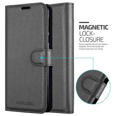 Motorola MOTO E5 / G6 PLAY Deksel Etui Case (svart)