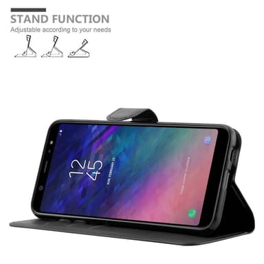 Samsung Galaxy A6 PLUS 2018 Deksel Etui Case (svart)