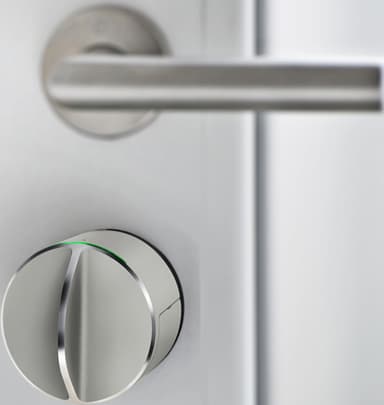 Danalock V3 2024 trådløs smartlås (sort brun/Bluetooth/Scandi)