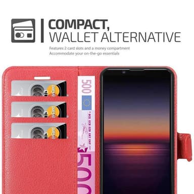 Sony Xperia 1 II Deksel Etui Case (rød)
