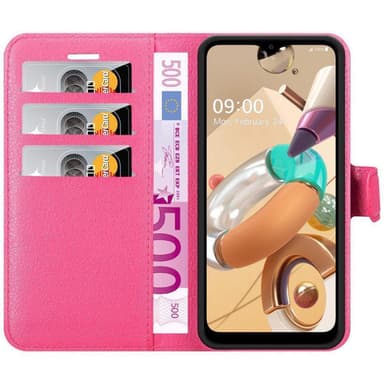 LG K41S Deksel Etui Case (rosa)