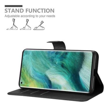 Oppo FIND X2 PRO Deksel Etui Case (svart)
