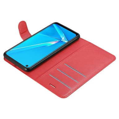 Oppo A92 Deksel Etui Case (rød)