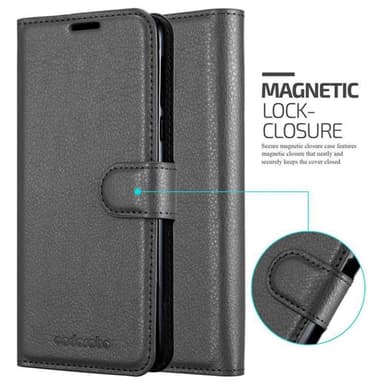 Motorola MOTO E5 / G6 PLAY Deksel Etui Case (svart)