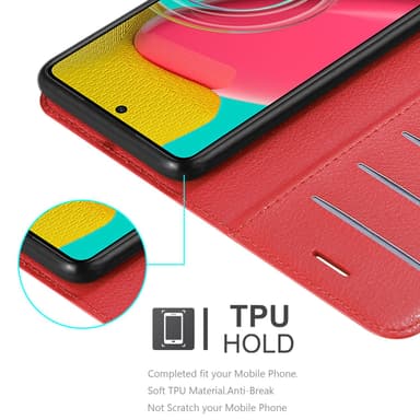 Samsung Galaxy M53 5G Deksel Etui Case (rød)