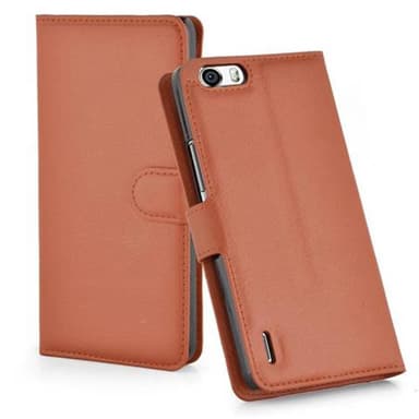 Honor 6 PLUS Deksel Etui Case (brun)
