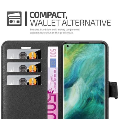 Oppo FIND X2 PRO Deksel Etui Case (svart)