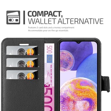 Samsung Galaxy A23 4G Deksel Etui Case (svart)