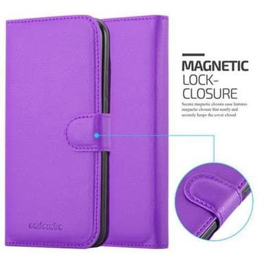 iPhone X / XS Deksel Etui Case (lilla)