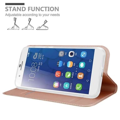 Honor 6 PLUS lommebokdeksel etui (rosa)