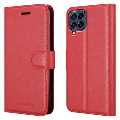 Samsung Galaxy M53 5G Deksel Etui Case (rød)