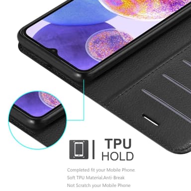 Samsung Galaxy A23 4G Deksel Etui Case (svart)
