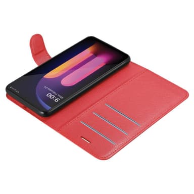 LG V60 ThinQ Deksel Etui Case (rød)