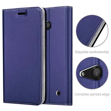 Nokia Lumia 550 lommebokdeksel etui (blå)