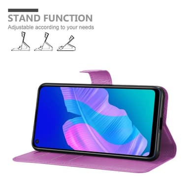 Huawei P40 LITE E Deksel Etui Case (lilla)