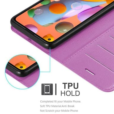 Samsung Galaxy A11 / M11 Deksel Etui Case (lilla)