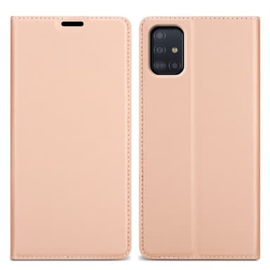 Samsung Galaxy A51 5G lommebokdeksel etui (rosa)