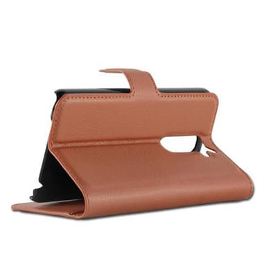 LG G2 Deksel Etui Case (brun)