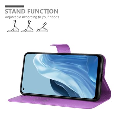 Realme 7 5G Deksel Etui Case (lilla)