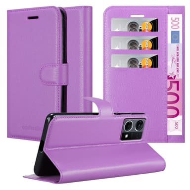 Realme 7 5G Deksel Etui Case (lilla)