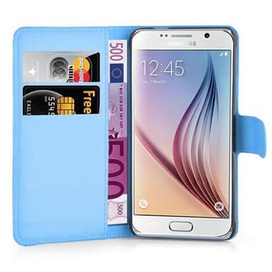 Samsung Galaxy S6 Deksel Etui Case (blå)