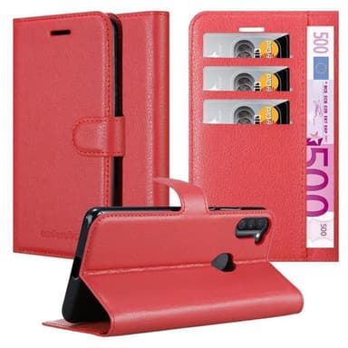 Samsung Galaxy A11 / M11 Deksel Etui Case (rød)
