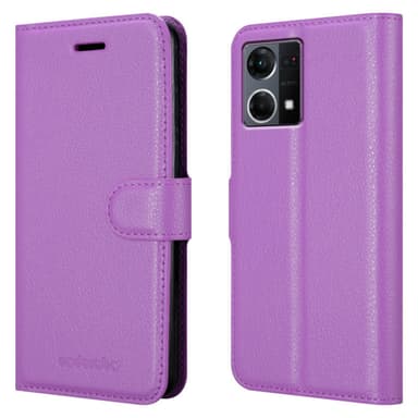 Realme 7 5G Deksel Etui Case (lilla)