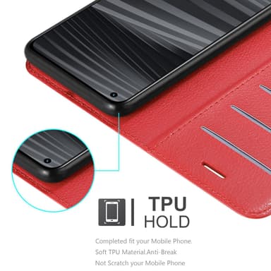 Realme GT 2 PRO Deksel Etui Case (rød)
