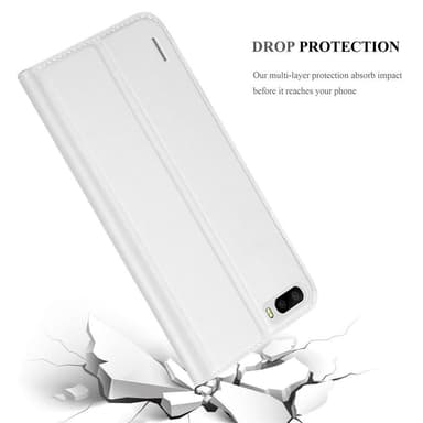 Honor 6 PLUS lommebokdeksel etui (sølv)
