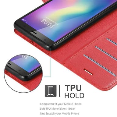 ZTE Blade A5 2019 Deksel Etui Case (rød)