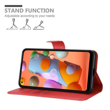 Samsung Galaxy A11 / M11 Deksel Etui Case (rød)