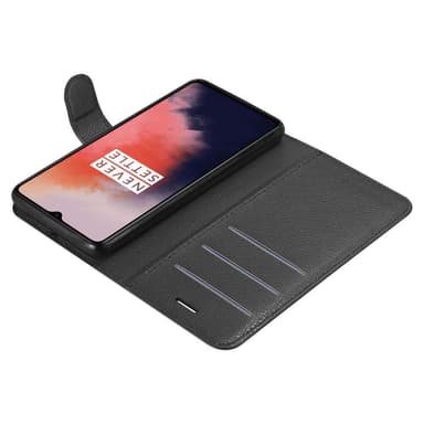 OnePlus 7T Deksel Etui Case (svart)