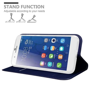 Honor 6 PLUS lommebokdeksel etui (blå)