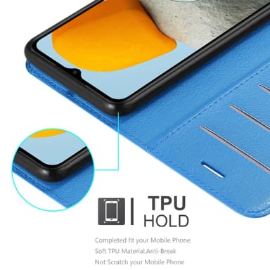 Samsung Galaxy M23 5G Deksel Etui Case (blå)