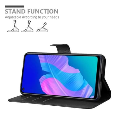 Huawei P40 LITE E Deksel Etui Case (svart)