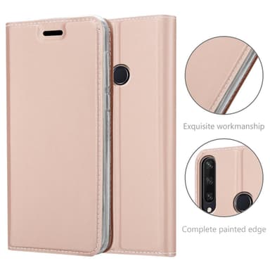 Huawei Y6P lommebokdeksel etui (rosa)