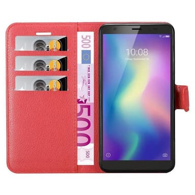 ZTE Blade A5 2019 Deksel Etui Case (rød)