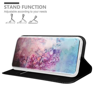 Samsung Galaxy NOTE 10 PLUS lommebokdeksel etui (svart)