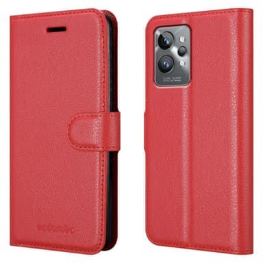 Realme GT 2 PRO Deksel Etui Case (rød)