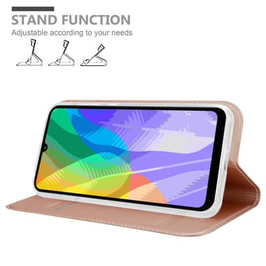 Huawei Y6P lommebokdeksel etui (rosa)