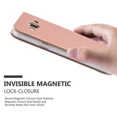 Samsung Galaxy GRAND PRIME lommebokdeksel etui (rosa)