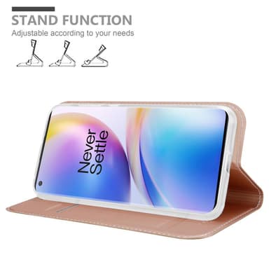 OnePlus 8 PRO lommebokdeksel etui (rosa)