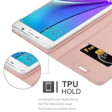 Samsung Galaxy NOTE 5 lommebokdeksel etui (rosa)