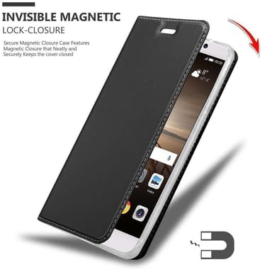 Huawei MATE 9 lommebokdeksel etui (svart)