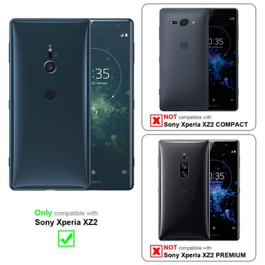 Sony Xperia XZ2 Deksel Etui Case (rød)