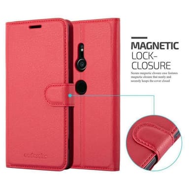 Sony Xperia XZ2 Deksel Etui Case (rød)