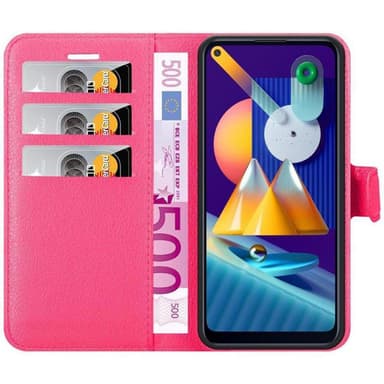 Samsung Galaxy A11 / M11 Deksel Etui Case (rosa)