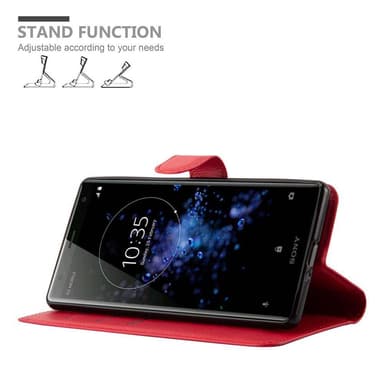 Sony Xperia XZ2 Deksel Etui Case (rød)