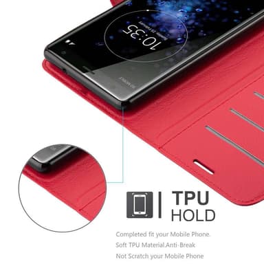 Sony Xperia XZ2 Deksel Etui Case (rød)