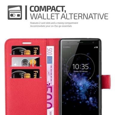 Sony Xperia XZ2 Deksel Etui Case (rød)